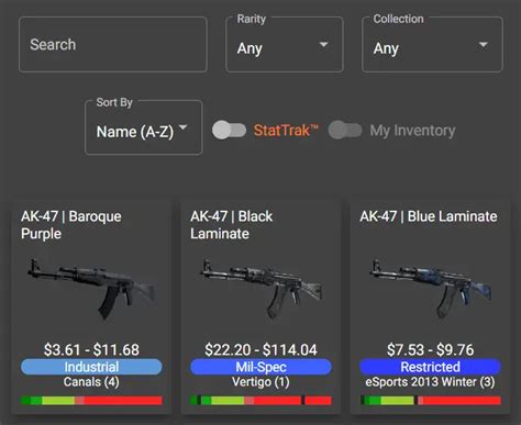 trade up calculator csgo